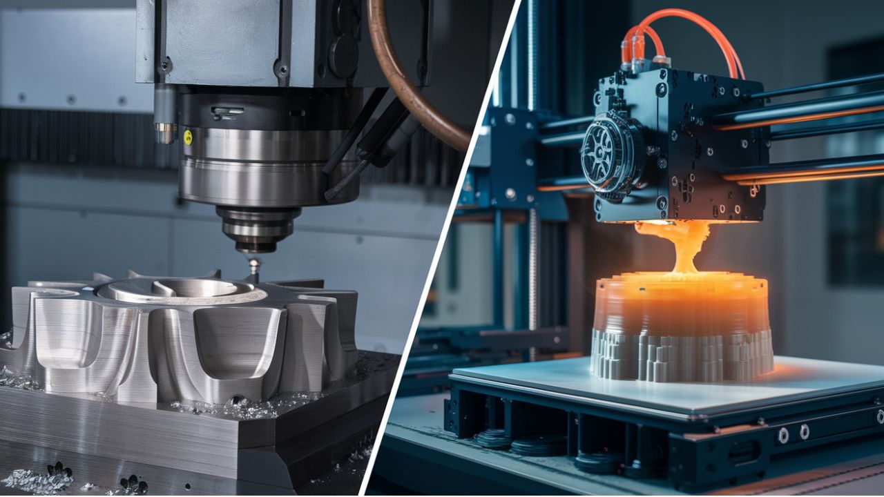 CNC Machining vs 3D Printing: A Detailed Comparison of Their Differences