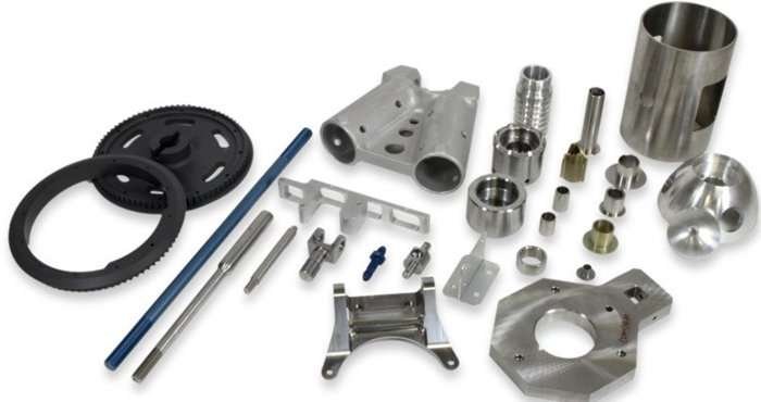 different materials of cnc machined parts