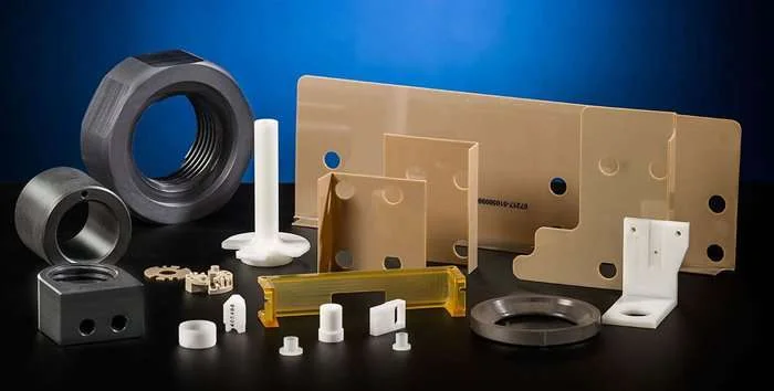 cnc-Kunststoffteile mit verschiedenen Anwendungen