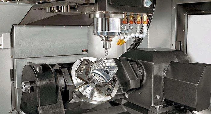 machine setup and machining