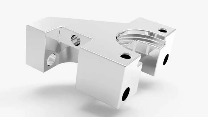 Bearbeitetes Teil aus Magnesiumlegierung