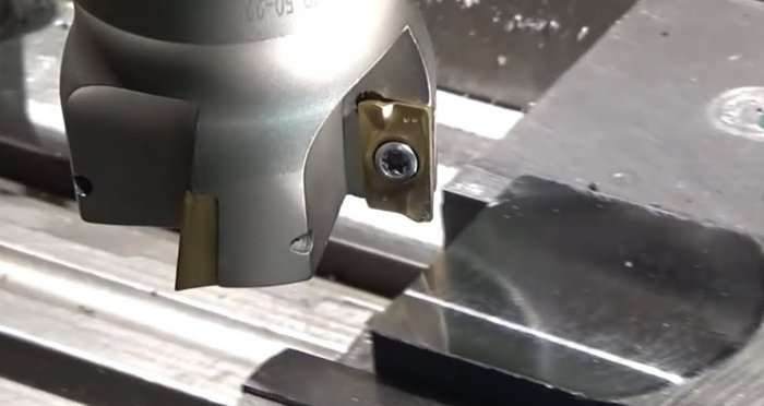 face mills in machining process