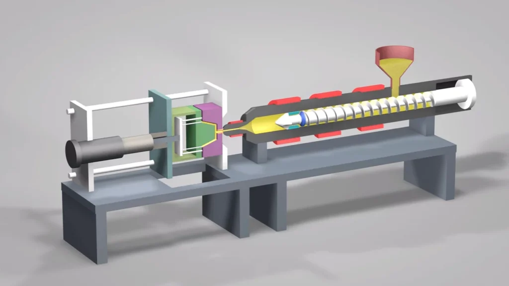 Moule d'injection plastique