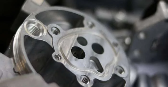 prototipo de aluminio mecanizado