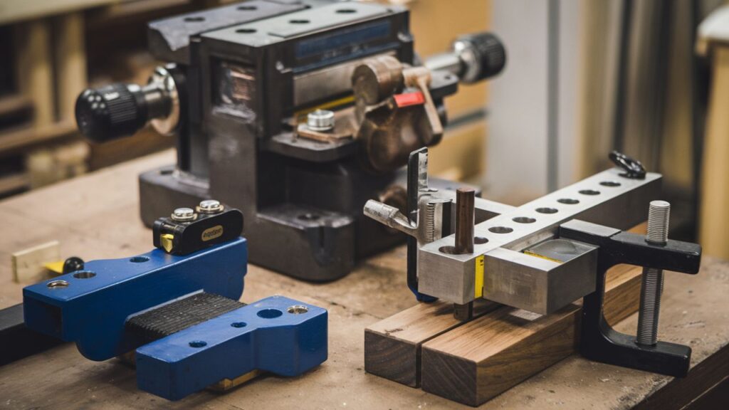 Fabrication avec gabarit et fixation