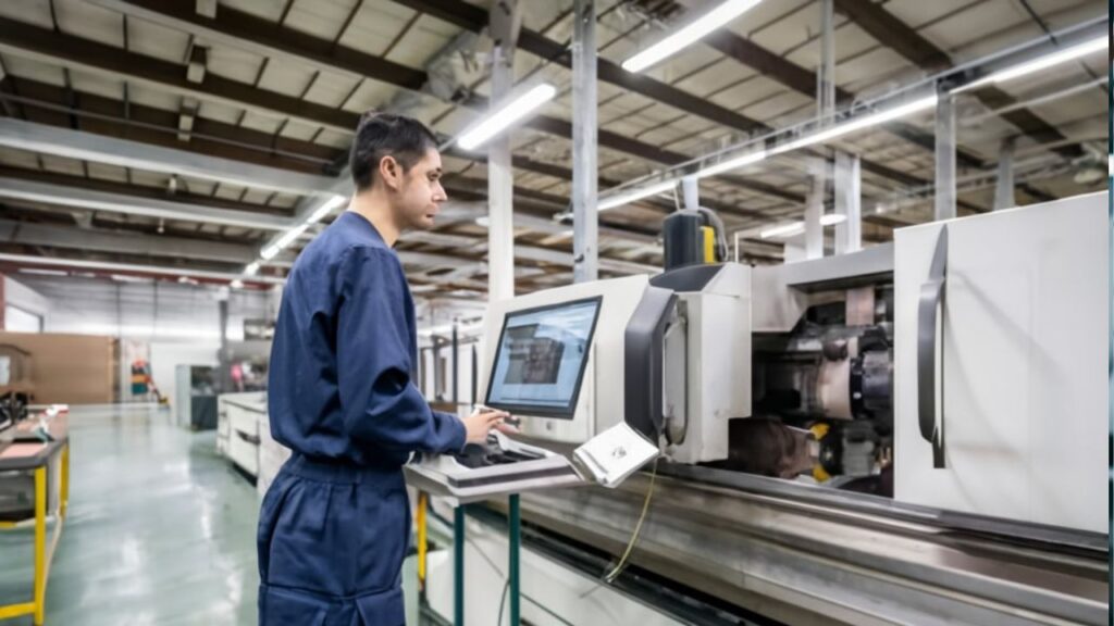 Maquinistas CNC en la fabricación sostenible