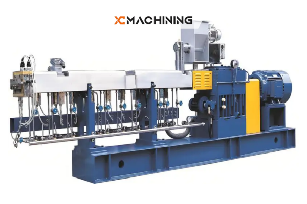 Máquina de extrusión de plásticos