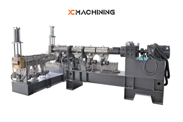 Máquina de extrusión de plásticos