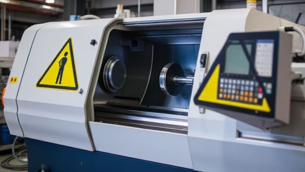 CNC-Drehmaschine Sicherheitstipps