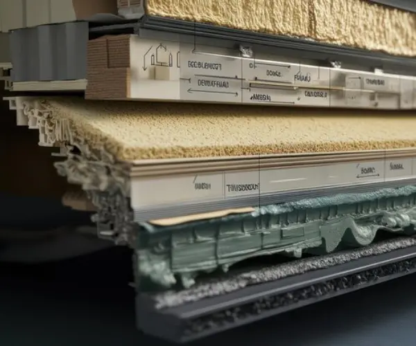 Overmold transition blending in insert molding. Seamless integration of materials