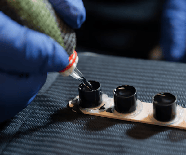 Glossy A1-A3 injection molding surface finish. Smooth, highly reflective plastic par