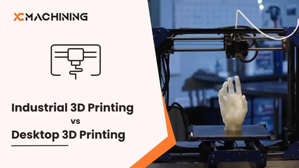 Comparing industrial and desktop 3D printing technologies for enhanced manufacturing efficiency.