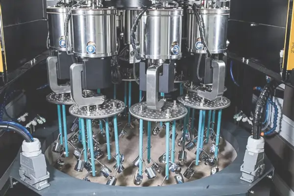 A machine used for mechanical polishing and buffing.