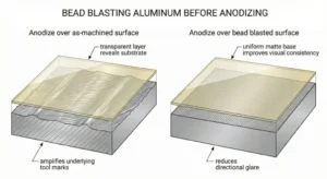Bead Blasting vs Anodizing for Aluminum: Why It Is Not an Either/Or Choice (2026)